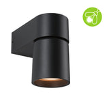LED Aussenwandleuchte Kimu insektenfreundlich IP44 zylindrisch 80mm 2200K 7,8W 500lm 230V 70 Grad Anthrazit Aluminium