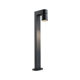 LED Pollerleuchte Kimu IP44 zylindrisch 822mm 3000K 8W 500lm 230V 70 Grad Anthrazit Aluminium