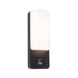 LED Aussenwandleuchte Bonnie Daemmerungsgesteuerter Bewegungsmelder (IR) IP44 93x263mm 3000K 8,5W 560lm 230V Anthrazit Aluminium