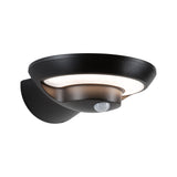 Solar LED Aussenwandleuchte Bordola Daemmerungsgesteuerter Bewegungsmelder (IR) IP44 180x211mm 3000K 3,5W 220lm 3,7V Anthrazit Kunststoff