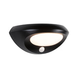 Solar LED Aussenwandleuchte Sorova Daemmerungsgesteuerter Bewegungsmelder (IR) IP44 230x125mm 3000K 3,5W 220lm 3,7V Anthrazit Kunststoff