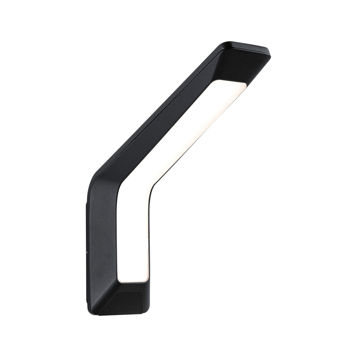 LED Aussenwandleuchte Merano Daemmerungsgesteuerter Bewegungsmelder (HF) IP44 90x328mm 3000K 14W 950lm 230V Anthrazit Aluminium