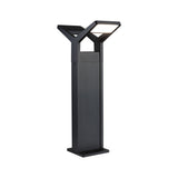 LED Pollerleuchte Juntea IP44 585mm 3000K 2x12,5W 2x800lm 230V Anthrazit Aluminium