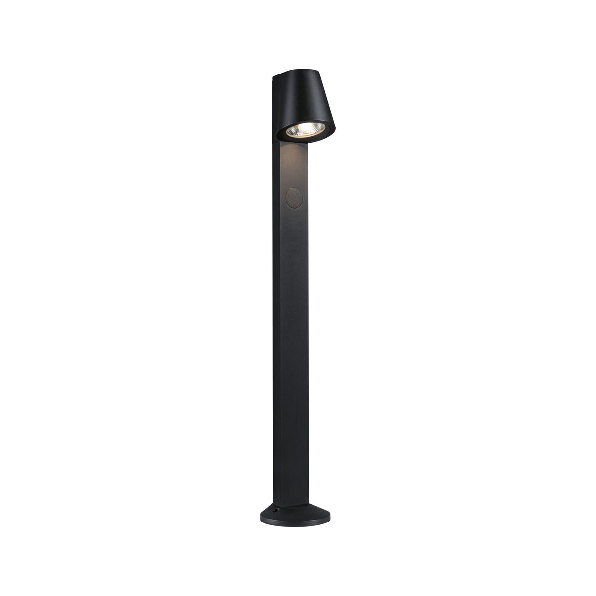 LED Pollerleuchte Caissa Daemmerungsgesteuerter Bewegungsmelder (HF) IP44 793mm 3000K 9W 700lm 230V 65 Grad Anthrazit Aluminium