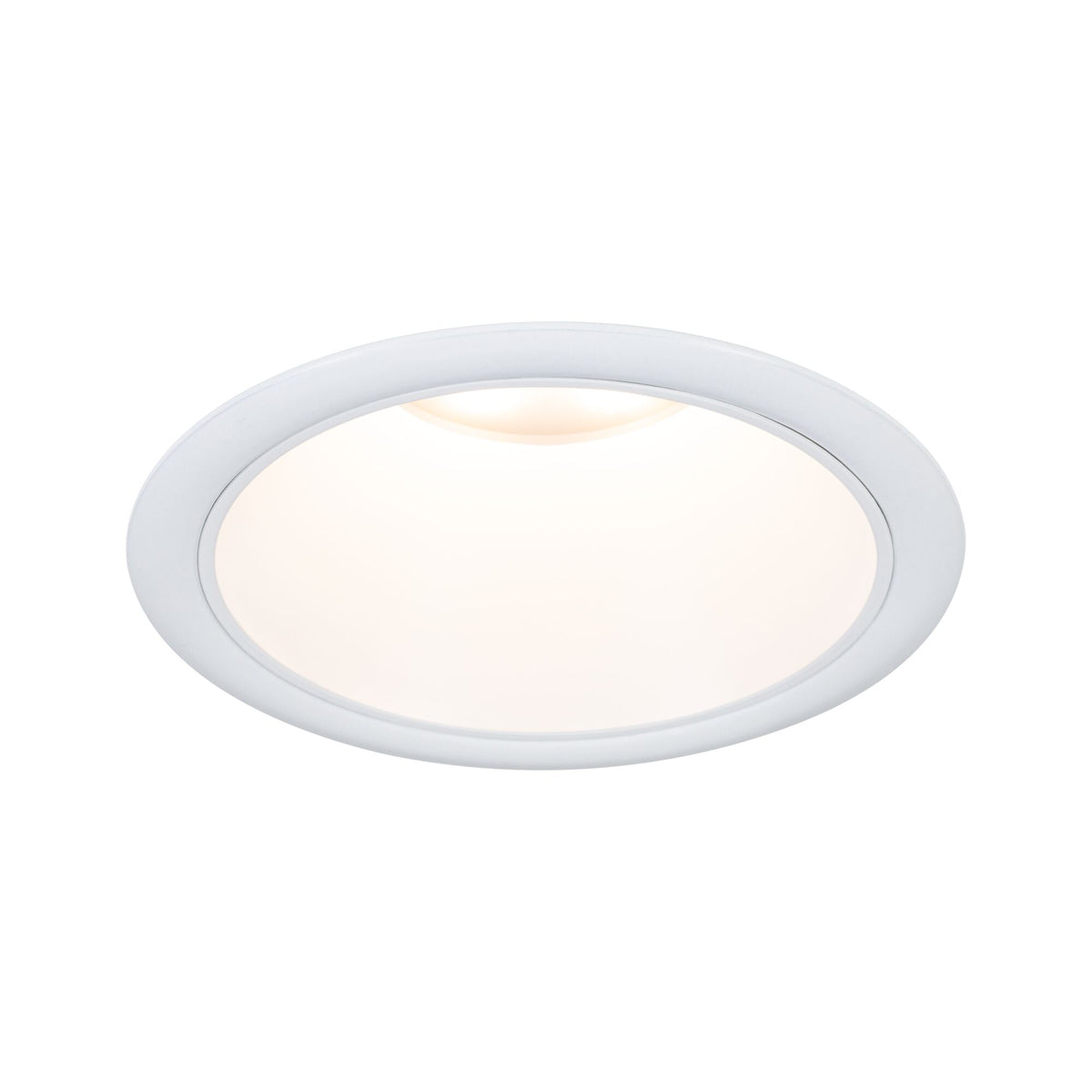 LED Einbauleuchte 3-Step-Dim Cole Coin 1er-Set IP44 rund 88mm Coin 6W 470lm 230V dimmbar 2700K Weiss