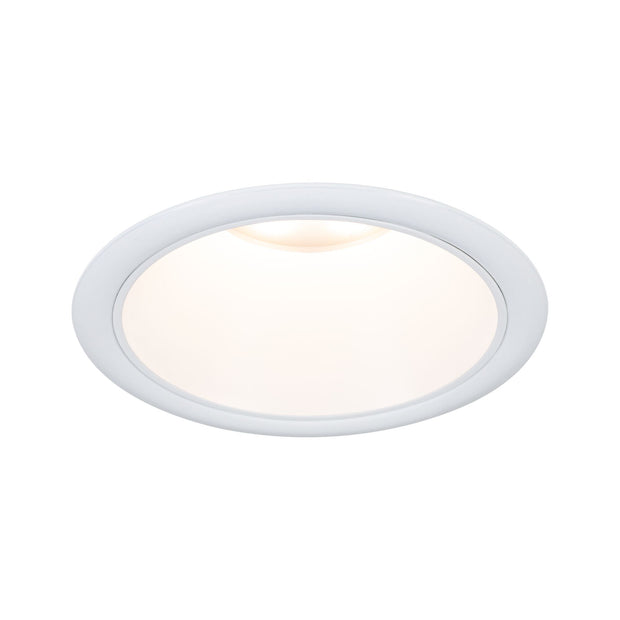 LED Einbauleuchte 3-Step-Dim Cole Coin 1er-Set IP44 rund 88mm Coin 6W 470lm 230V dimmbar 2700K Weiss