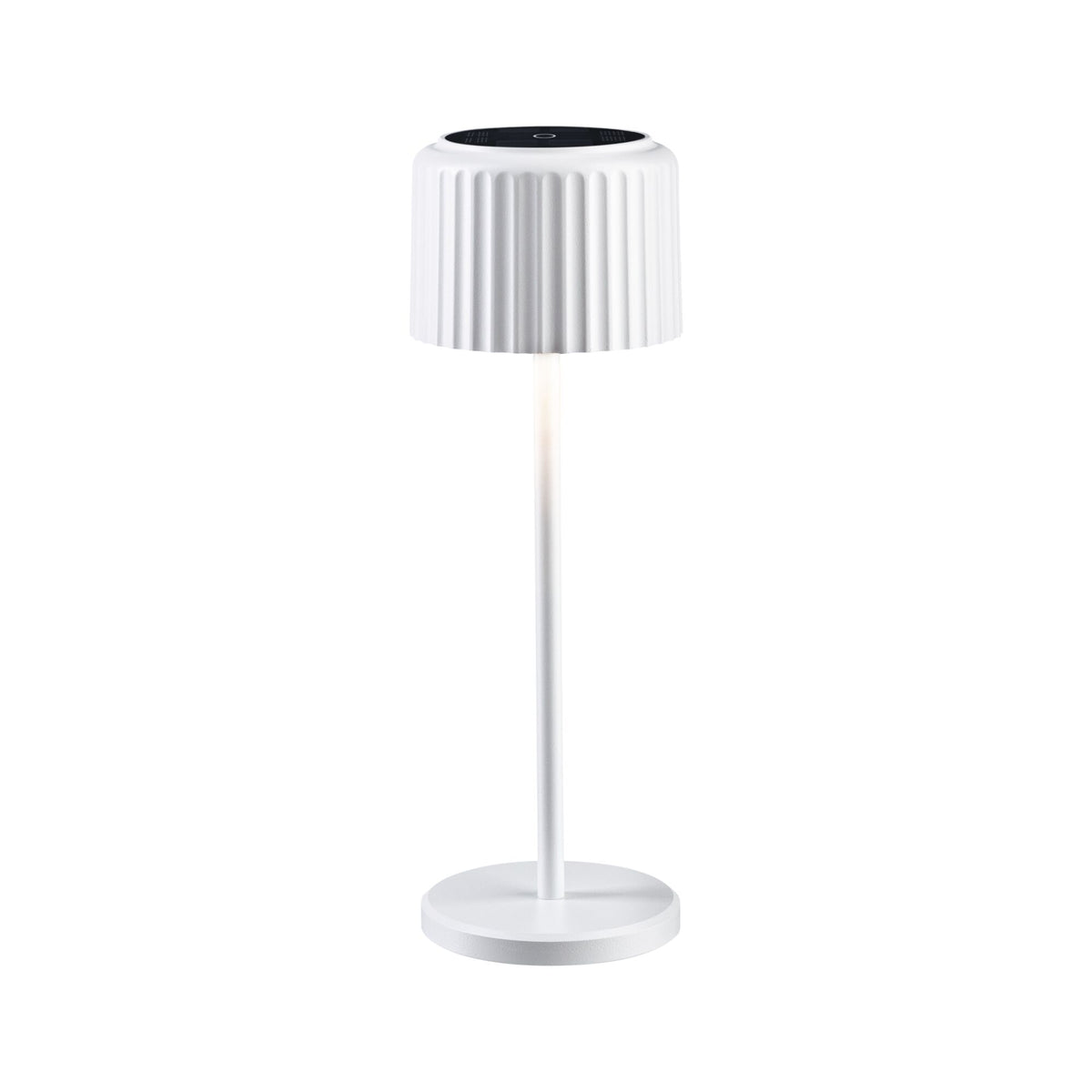 Solar Akkuleuchte Else IP44 dimmbar 2700K Weiss