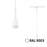 URail Pendel DecoSystems Basic E14 max. 20W dimmbar 230V Signalweiss