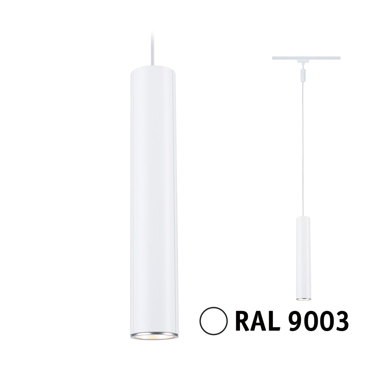 URail Pendel Catalejo GU10 max. 10W dimmbar 230V Signalweiss