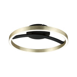 LED Deckenleuchte 3-Step-Dim Melira 2700K 1690lm 230V 24W Schwarz matt/Gold