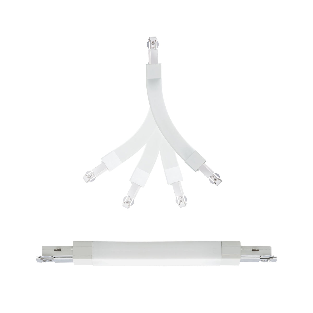 URail Verbinder Flex II 227x18mm max. 1000W Weiss