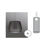 URail Schirm 2Easy Pirm 280mm Grau matt