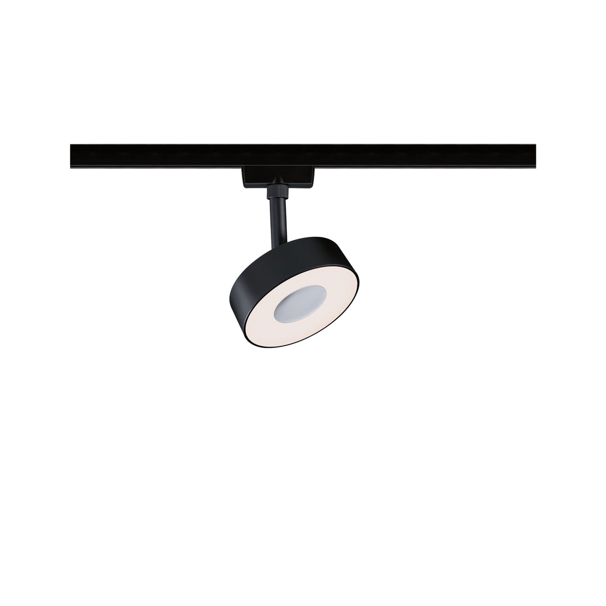 URail Schienenspot 3-Step-Dim Circle 280lm 5W 3000K dimmbar 230V Schwarz matt