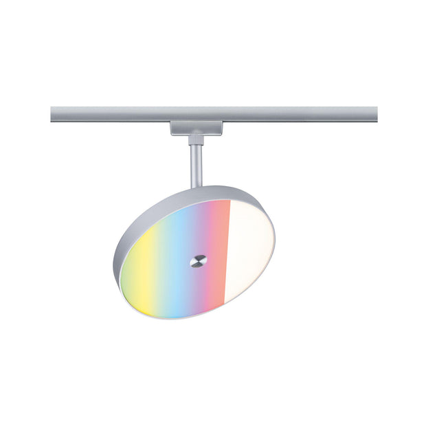 URail Schienenspot Smart Home Zigbee 3.0 Hildor RGBW 500lm 7,5W RGBW+ dimmbar 230V Chrom matt