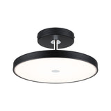 LED Deckenleuchte 3-Step-Dim Hildor 2700K 2100lm 230V 26,5W dimmbar Schwarz matt/Chrom