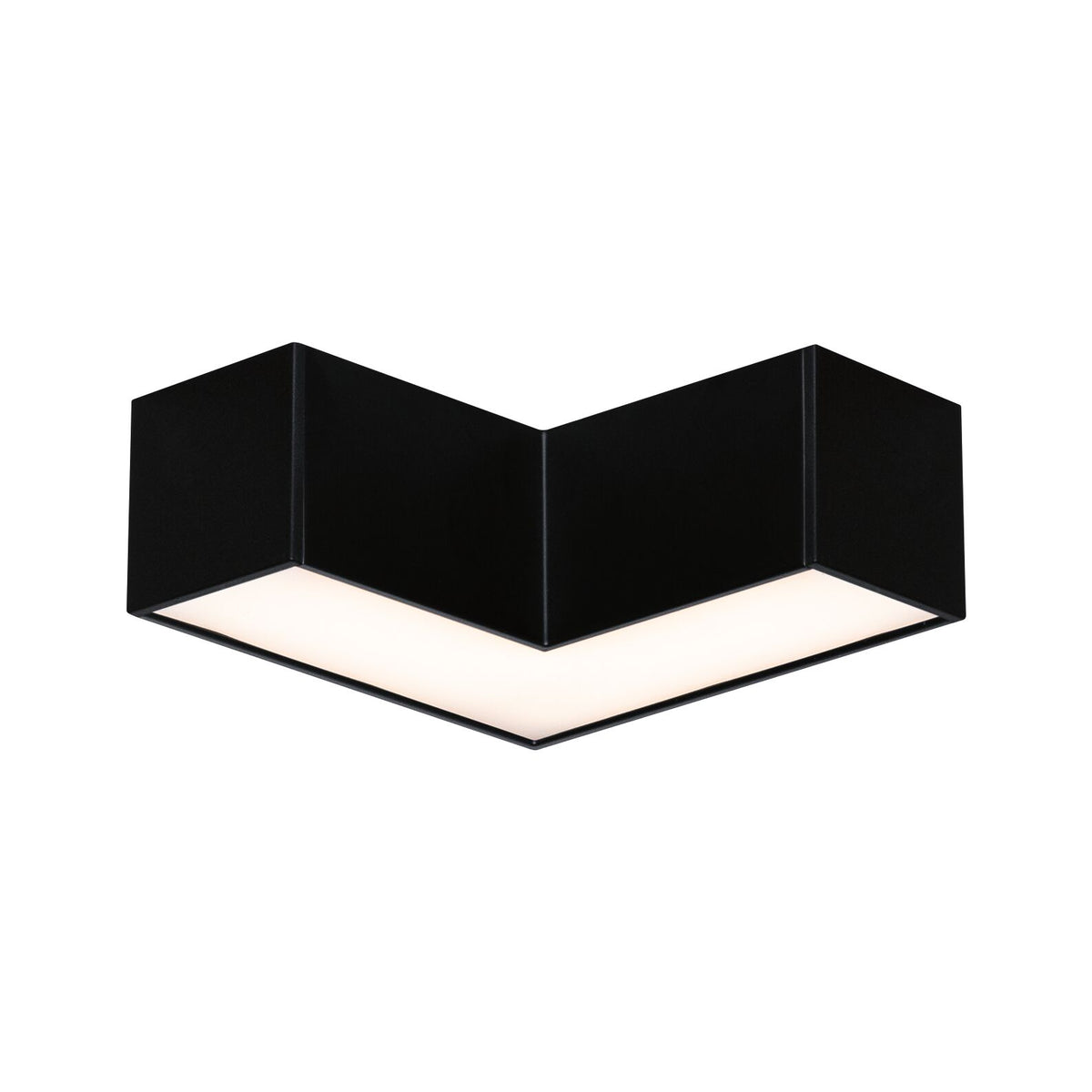 Linion Lichtkanal 90 Grad 24V 3,5W 3000K Signalschwarz