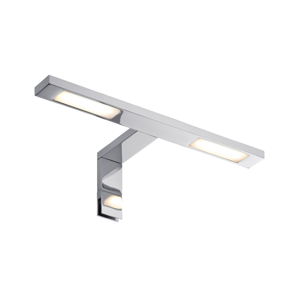 Galeria LED Spiegelleuchte Hook IP44 2700K 2x280lm 230V 2x3,2W Chrom