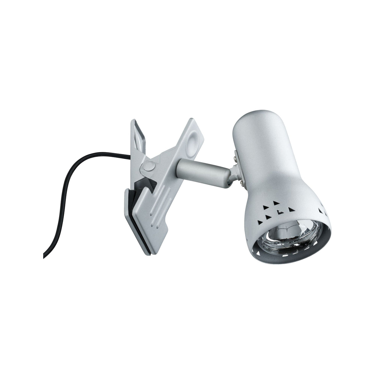 Klemmspot Gryps Eisen gebuerstet 230V E14