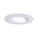 LED Einbauleuchte Calla schwenkbar IP65 rund 90mm 30 Grad 6W 530lm 230V 4000K Weiss matt