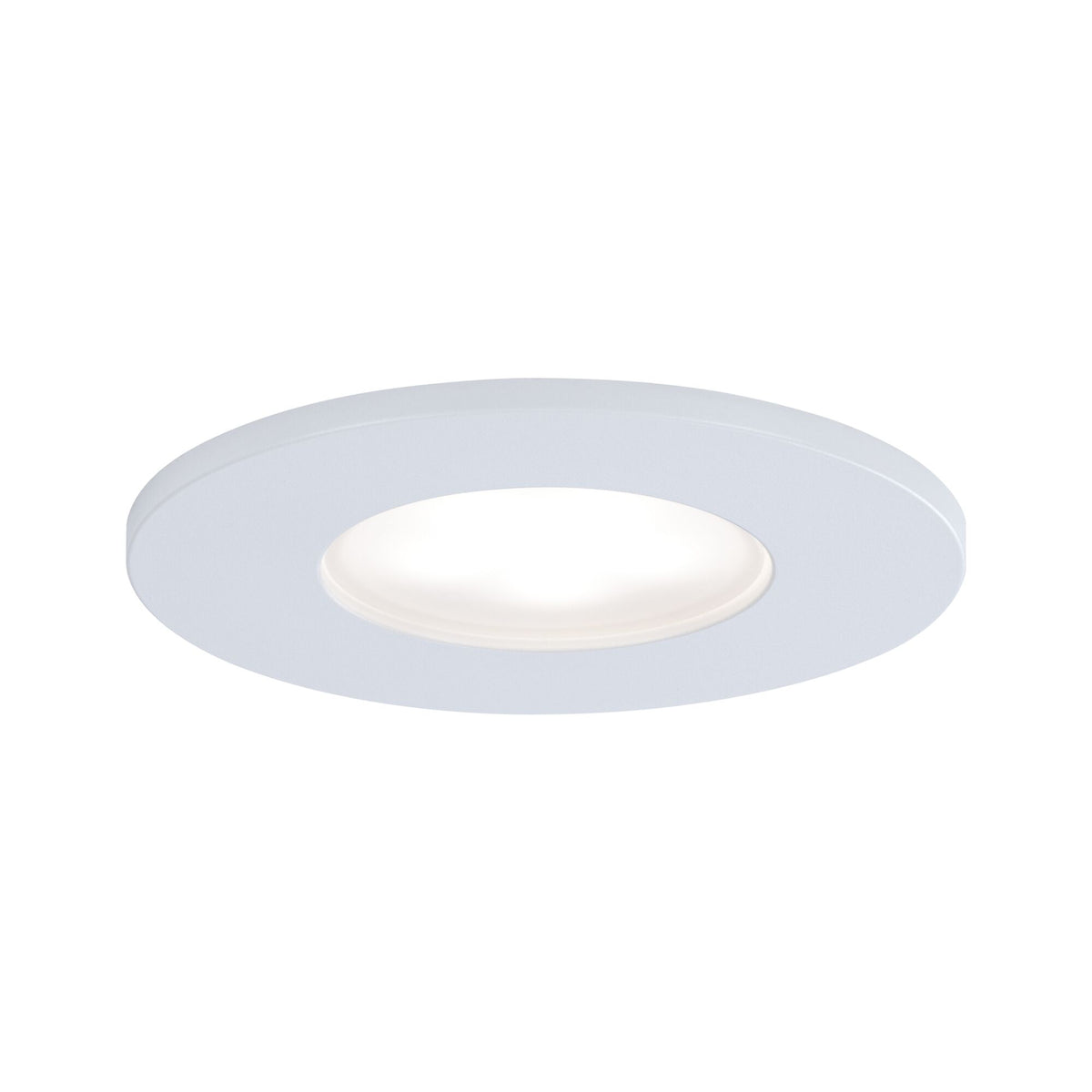 LED Einbauleuchte Calla starr IP65 rund 85mm 5W 400lm 230V 4000K Weiss matt