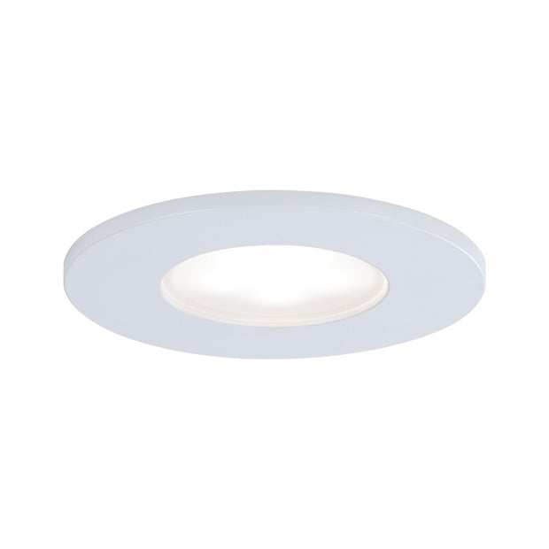 LED Einbauleuchte Calla starr IP65 rund 85mm 5W 400lm 230V 4000K Weiss matt
