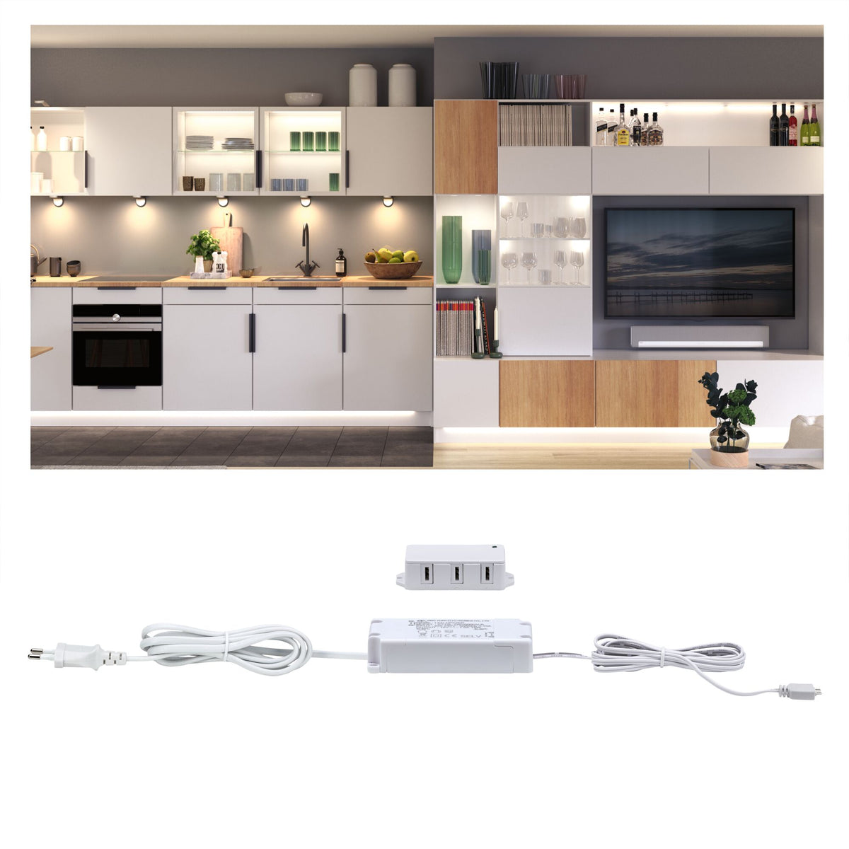 Clever Connect Trafo 230/12V 12VA Weiss